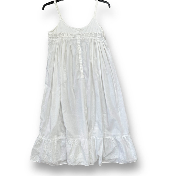 Victoria's Secret Other - Vintage Victoria's Secret Cotton Lace Inset Cotton Nightgown Small Gold Label